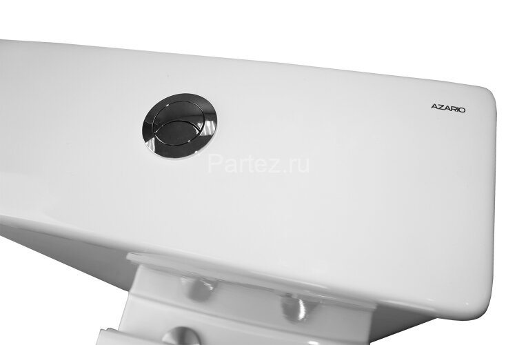 Унитаз-компакт Azario Rise 385х623х792 напольный, безободковый с быстросъемным сиденьем микролифт (A