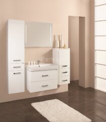 Тумба под раковину AQUATON Америна 80, белая (1A137701AM010)