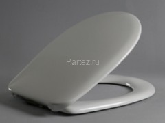 Крышка-сиденье для унитаза Haro Дельтано стальное двухпозиционное крепление, белое (518785/530748/50