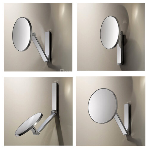 Косметическое зеркало Keuco ILook Move, Хром (17612010000)