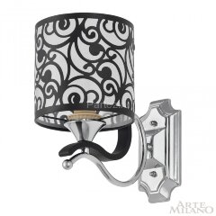 Бра Arte Milano 304957/1W Bk/Ni