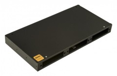 Бокс оптический FO-19R-1U-3хSLT-W140H42-24UN-BK универс. 19дюйм от 8 до 24 портов (SC duplex LC ST F