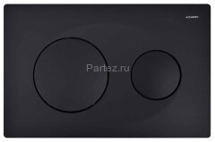 Сет AZARIO инсталляция с панелью смыва + унитаз Grado с сиденьем микролифт, чёрный матовый (AZ-8010-