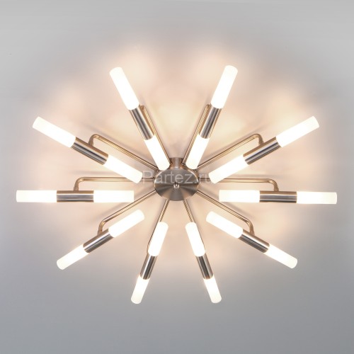 Потолочная люстра Bogate's 347 никель