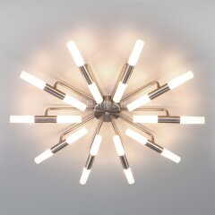 Потолочная люстра Bogate's 347 никель