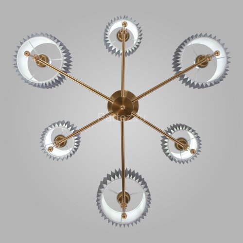 Потолочная люстра Eurosvet 60162/6 латунь