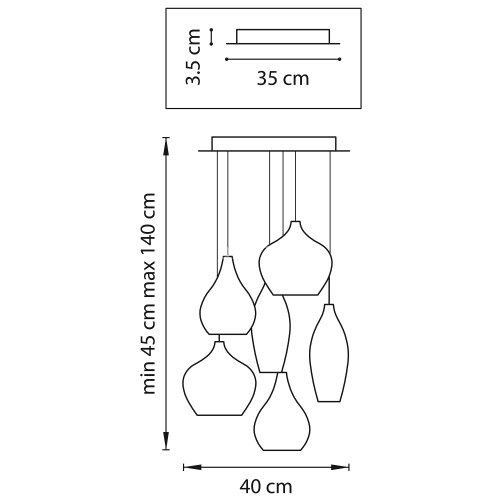 Подвесной светильник Lightstar 803063