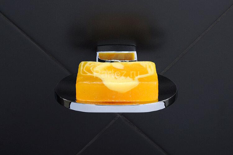 Мыльница Fixsen Kvadro, Хром (FX-61308A)