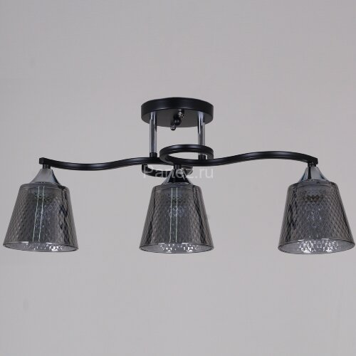 Потолочная люстра Reluce 06089-0.3-03 BK+CR