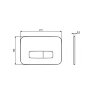 Кнопка смыва Ideal Standard OLEAS™ M3, белая (R0123AC)