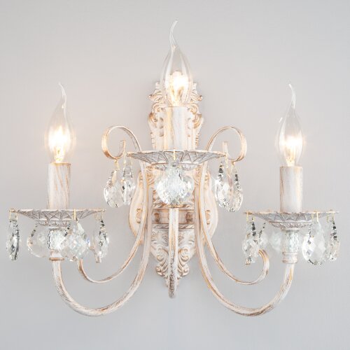 Бра Eurosvet 3305/3 белый с золотом