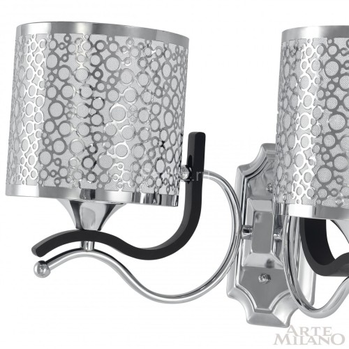 Бра Arte Milano 306787/2W Bk/Ni