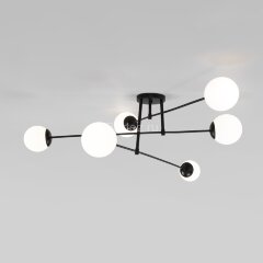 Потолочная люстра Eurosvet 30181/6 черный