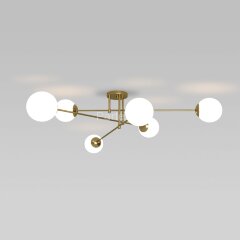 Потолочная люстра Eurosvet 30181/6 латунь