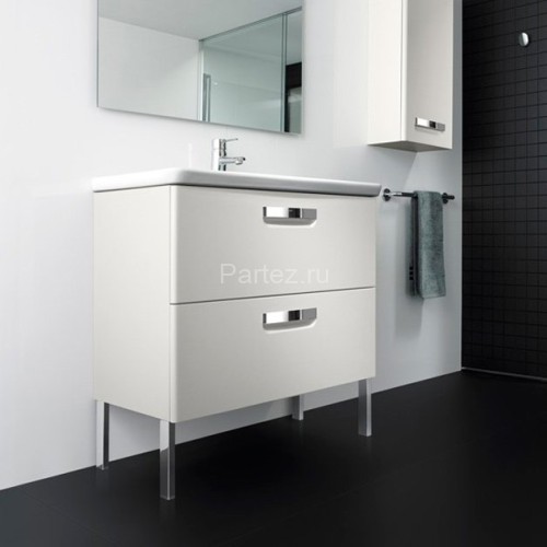 Тумба под раковину Roca The Gap 60см, подвесная, белая (ZRU9302879)