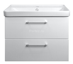 Комплект тумба Azario Ника 80 810х470х560 подвесная с раковиной Monte tx 80 белый матовый (CS0008014