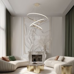 Подвесной светильник Eurosvet 90264/3 латунь