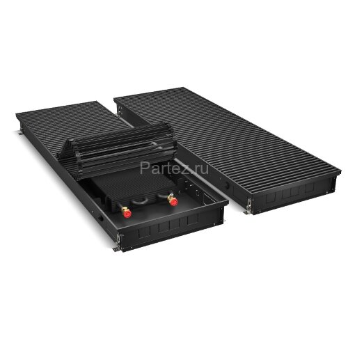 Конвектор внутрипольный Royal Thermo ATRIUM-90/400/2800-DG-U-BL