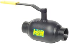 Кран шаровой стальной 11с37п Dу 65 Pу25 с-с