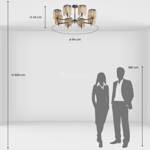 Потолочная люстра MW-Light 443010508