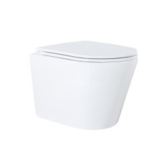 Сет AZARIO инсталляция с панелью смыва + унитаз Teramo( круглый) с сидением микролифт +клавиша 0032,