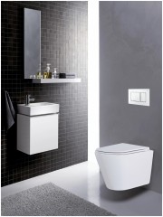 Сет AZARIO инсталляция с панелью смыва + унитаз Teramo( круглый) с сидением микролифт +клавиша 0032,