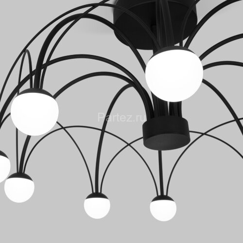 Потолочная люстра Eurosvet 90035/10 LED черный