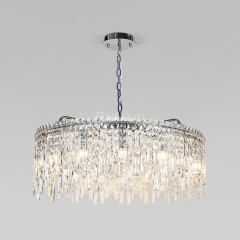 Подвесная люстра Eurosvet 60159 хром