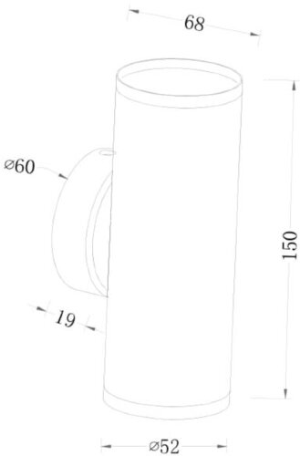 Настенный светильник Maytoni C068WL-02W