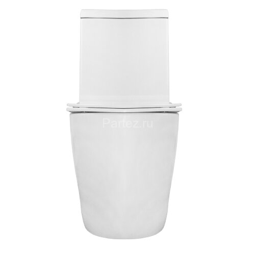 Унитаз-моноблок AZARIO MORANO 680x370х830 напольный, безободковый, в комплекте с сиденьем дюропласт 