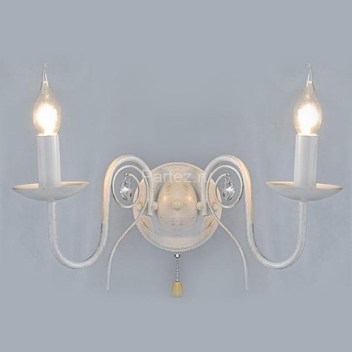 Бра Eurosvet 60018/2 белый с золотом