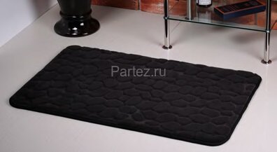 Коврик для ванной Fixsen GR-3200, Черный (GR-3204L)