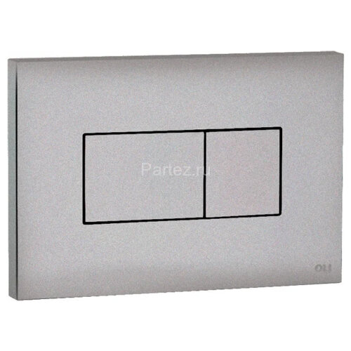 Комплект: Инсталляция OLI 120 ECO Sanitarblock pneumatic + Панель слива KARISMA, глянцевый хром