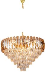 Подвесная люстра AM Group SPARKLY D800V GOLD