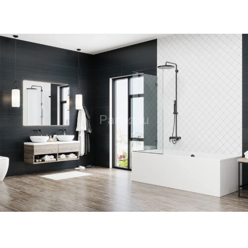 Ванна акриловая VAGNERPLAST CAVALLO прямоугольная 180х80 см, белая (VPBA180CAV2X-04)