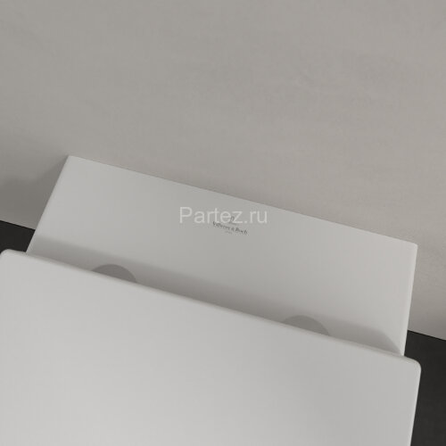 Унитаз подвесной Villeroy&Boch Subway 3.0 с сиденьем микролифт, белый (4670TS01)