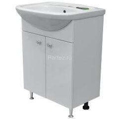 Комплект тумба Моника New 60 напольная 600х840х300 с раковиной Арго 60 (CS00076240)