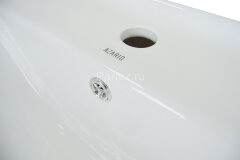 Комплект тумба Azario Мила 60Н 610х480х850 напольная, с раковиной Monte 60, белый матовый (CS0008583