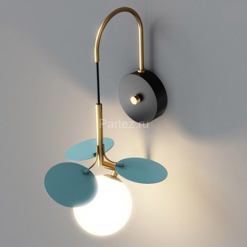 Бра ImperiumLoft matisse-bluew01