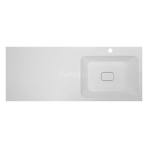 Комплект тумба Loranto Палермо 120/2 подвесная, под стиральную машинку (60), с раковиной Изабелла 12