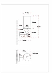 Бра Arte Lamp A4027AP-1PB