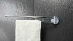 Полотенцедержатель Fixsen Hotel поворотный, хром (FX-31002A)