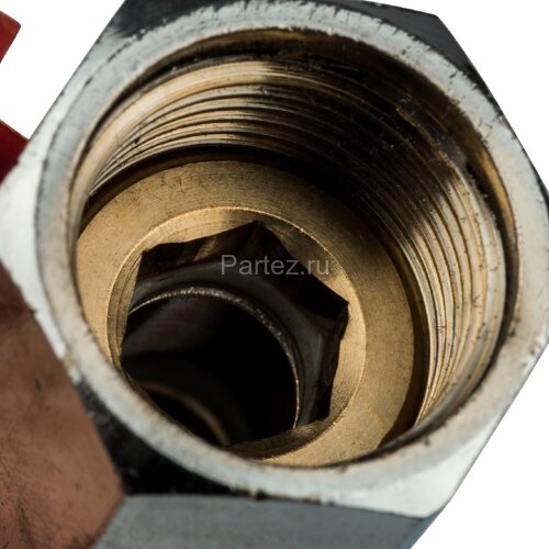 Кран шаровой мини ВР/НР 3/8 " Stout