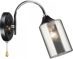 Бра Imex MD.2195-1-W-BK+CH