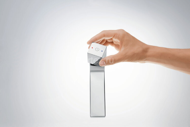 32570000 Metropol Смеситель для раковины 100, с рукояткой Select, со сливным клапаном Push-Open