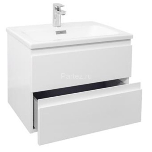 Тумба под раковину Jacob Delafon Madeleine 60 подвесная, белый глянец (EB2052-J5)