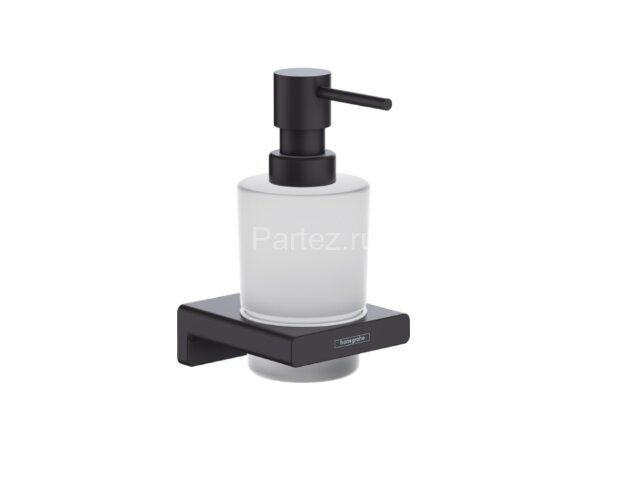 Дозатор для жидкого мыла Hansgrohe AddStoris, матовый чёрный (41745670)