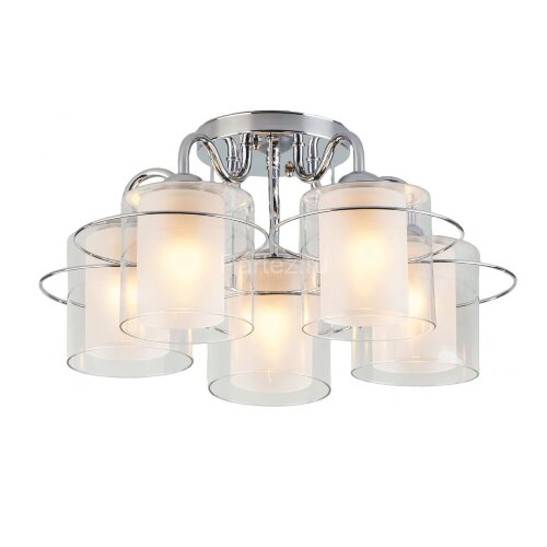 Потолочная люстра Eurosvet 30160/5 хром