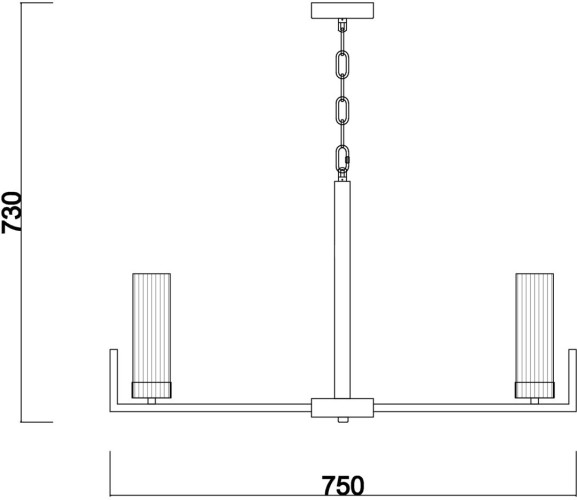 Подвесная люстра Freya FR5214PL-08CH