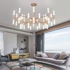 Потолочная люстра Bogate's 351 золото / белый